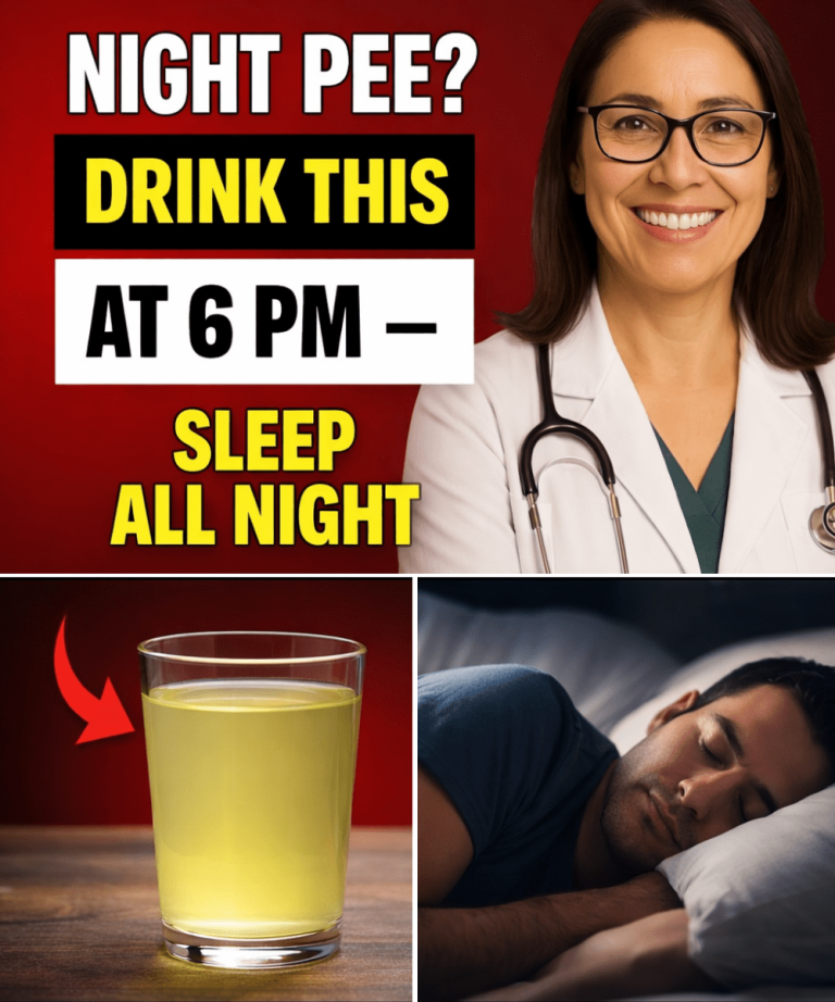Urologist Reveals: Drink This at 6PM to Stop Waking Up at Night